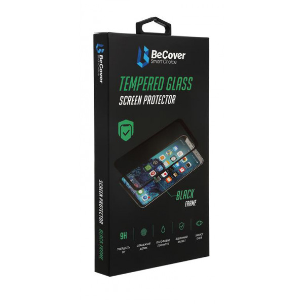 Фото - Защитное стекло для смартфона BeCover for Realme GT Black (707243)