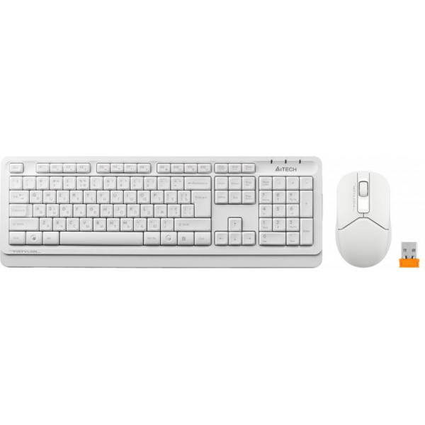 Фото - Клавиатура+мышь беспроводная A4tech FG1012 White USB