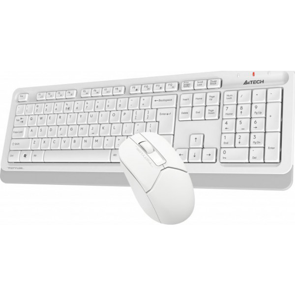 Фото - Клавиатура+мышь беспроводная A4tech FG1012 White USB