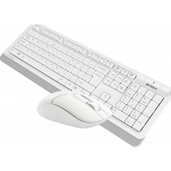 Фото - Клавиатура+мышь беспроводная A4tech FG1012 White USB