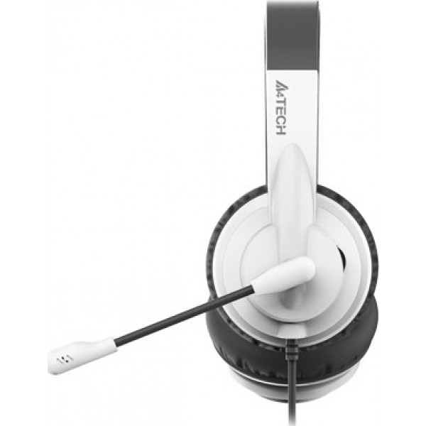 Фото - Гарнитура проводная A4tech HU-10 Black/White