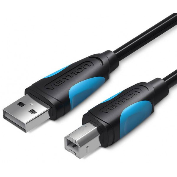 Фото - Кабель USB type A - USB type B Vention USB - USB Type-B (M/M) 3m Black (VAS-A16-B300)