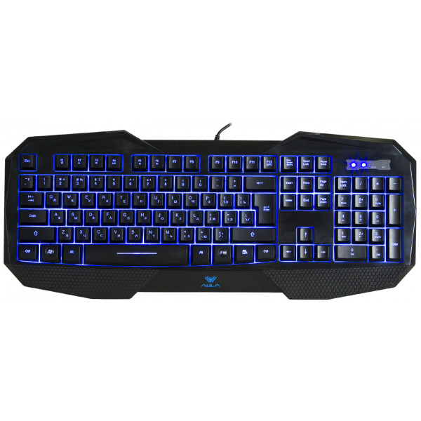 Фото - Клавиатура проводная Aula Expert Gaming Be Fire USB Black (6948391231013)
