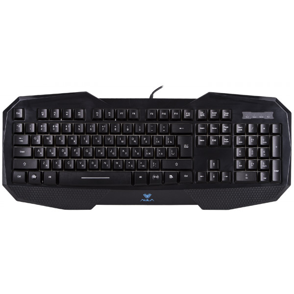Фото - Клавиатура проводная Aula Expert Gaming Be Fire USB Black (6948391231013)