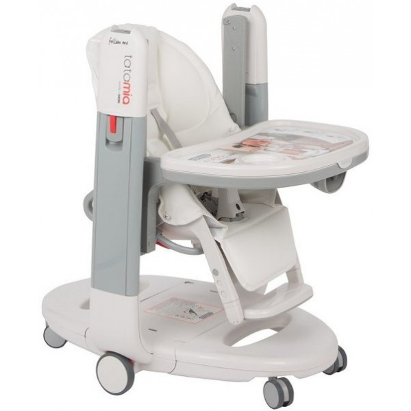 Фото - Стульчик-качалка для кормления Peg-Perego Tatamia Follow Me Latte (белый)