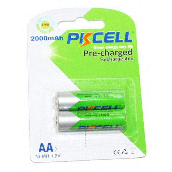 Фото - Аккумулятор тип AA PKCELL Ni-MH AA/HR06 2000 mAh BL 2 шт. (PC/AA2000-2BA/09327)