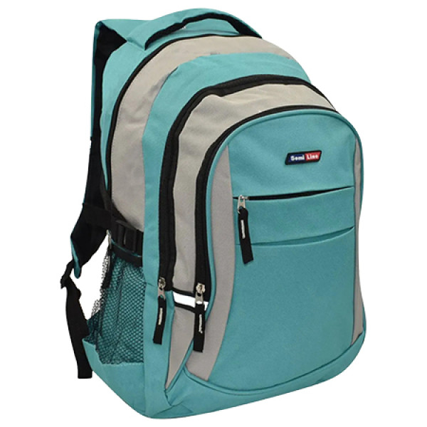 Фото - Рюкзак городской Semi Line 35 Turquoise/Grey (BSL117) Фото - Рюкзак городской Semi Line 35 Turquoise/Grey (BSL117)