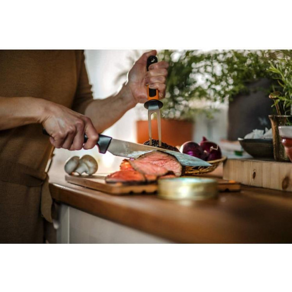 Фото - Вилка для мяса Fiskars 11 см (1057548)