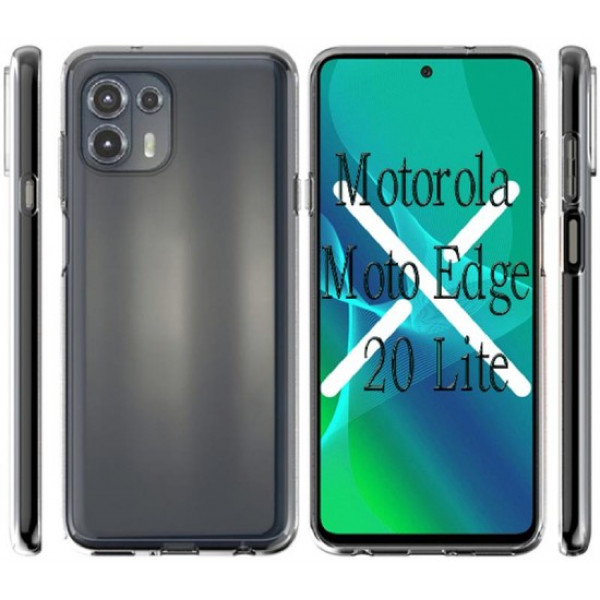 Фото - Чехол для смартфона BeCover for Motorola Moto Edge 20 Lite Transparancy (707431)