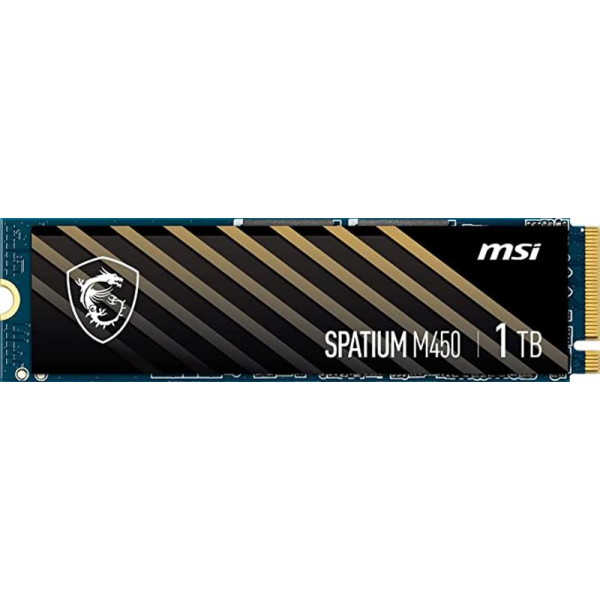 Фото - SSD-накопитель внутренний MSI Spatium M450 1TB M.2 2280 PCIe 4.0 x4 NVMe 3D NAND TLC (S78-440L920-P83)