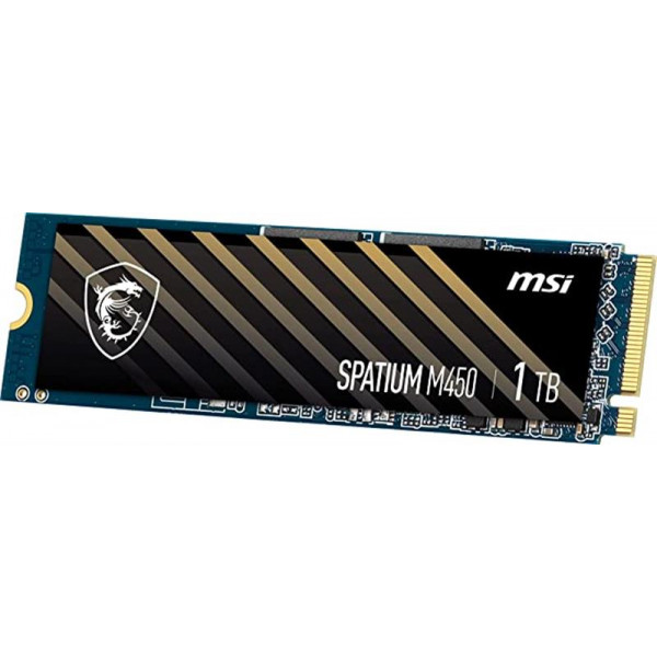 Фото - SSD-накопитель внутренний MSI Spatium M450 1TB M.2 2280 PCIe 4.0 x4 NVMe 3D NAND TLC (S78-440L920-P83)