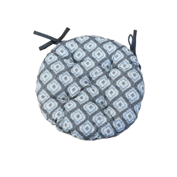 Фото - Подушка для стула Прованс Габриела D40 см (027314) Фото - Подушка для стула Прованс Габриела D40 см (027314)