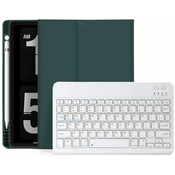 Фото - Чехол-клавиатура для планшета BeCover с беспроводной клавиатурой for Apple iPad Air 11'' (M2)/iPad Air 11'' (M3) Dark Green (711395)