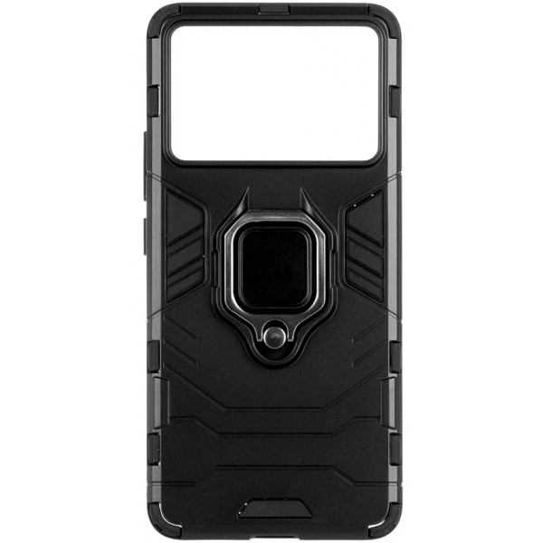 Фото - Чехол для смартфона Colorway AntiShock Magnet Ring for Poco X6 Pro Black (CW-CAMRXPX6P-BK)