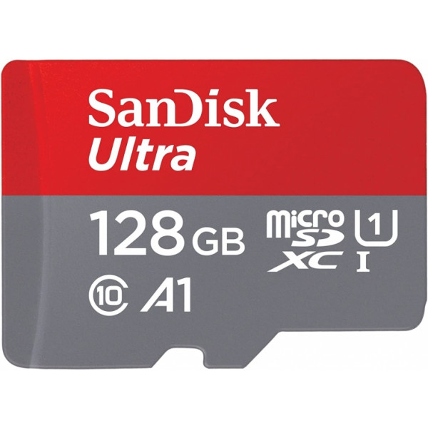 Фото - Карта памяти SanDisk Ultra microSD 128GB C10 UHS-I (SDSQUAB-128G-GN6MN)