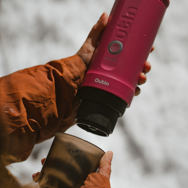 Фото - Кофеварка капсульная OUTIN Crimson Red OTEM-01-CR