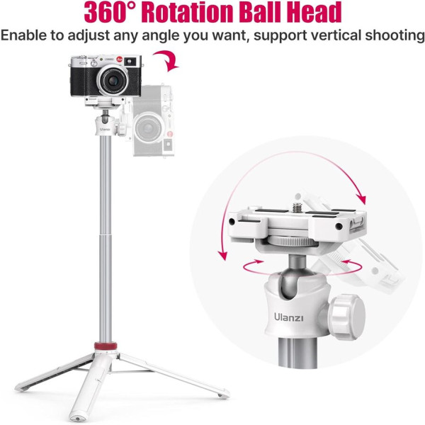 Фото - Штатив Ulanzi Vijim Multi-functional Mini Tripod White (UV-2503A MT-44 white)
