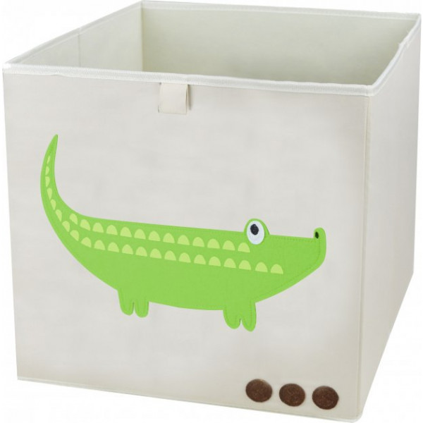 Фото - Коробка для хранения детская Handy Home Крокодил 33x33x33 см (CH12) Фото - Коробка для хранения детская Handy Home Крокодил 33x33x33 см (CH12)