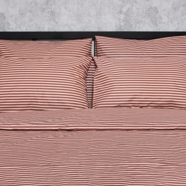 Фото - Комплект постельного белья Moon&Star Бязь Gold Люкс Autumn Stripes 160х220х2 нав. 4х50х70 (MS-820005948)