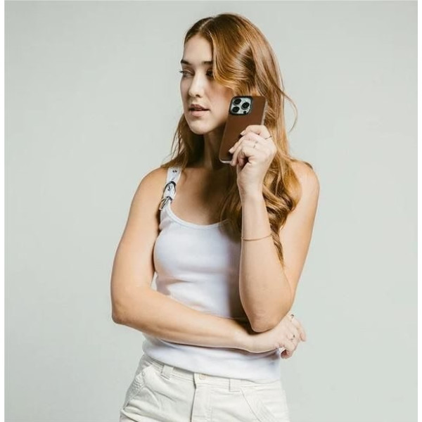Фото - Чехол для смартфона Nomad Magnetic Rustic Brown Horween for iPhone 16 Pro (NM01362685)