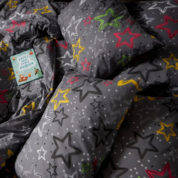 Фото - Комплект постельного белья детский Moon&Star 110х140 см Cosmic Party Бязь Gold Люкс (MS-830000288)