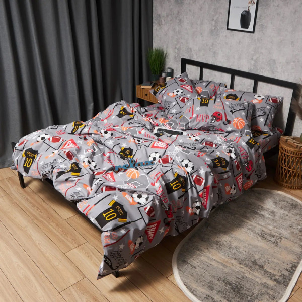 Фото - Комплект постельного белья Moon&Star Бязь Gold Люкс Champion’s Rest 200х220 нав. 4х50х70 (MS-820008903)