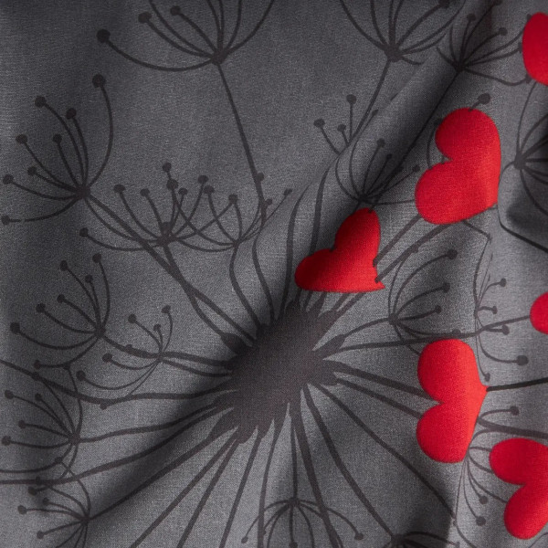 Фото - Комплект постельного белья Moon&Star Бязь Gold Люкс Dandelion Lov 175х210 нав. 2х50х70 (MS-820009106)