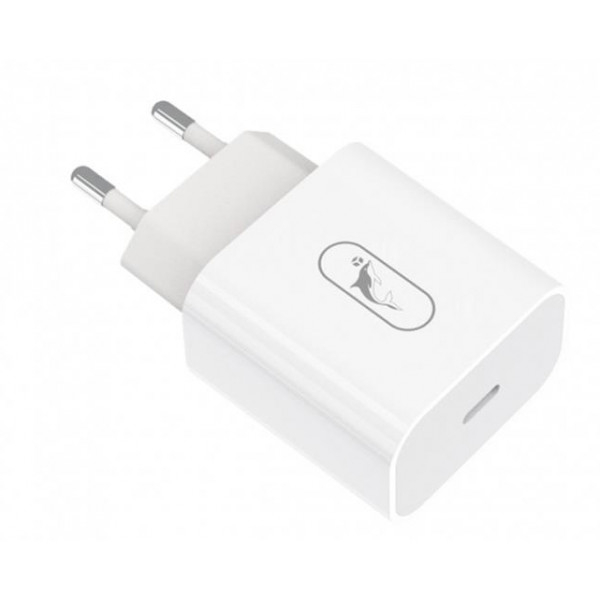Фото - Сетевое зарядное устройство SkyDolphin SC38T (1USBx2.4A) White (MZP-000181)