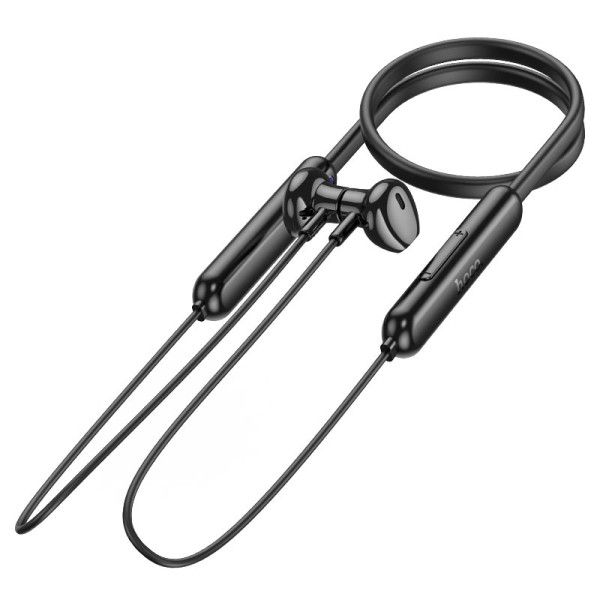Фото - Наушники вкладыши беспроводные HOCO ES67 Perception neckband Black (6942007602396)