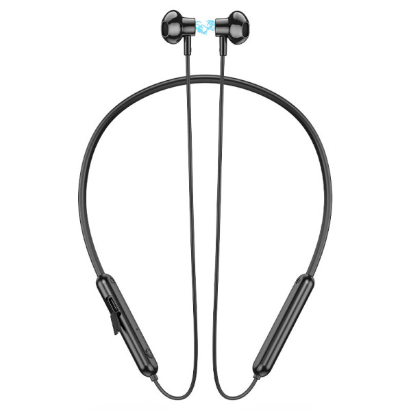 Фото - Наушники вкладыши беспроводные HOCO ES67 Perception neckband Black (6942007602396)