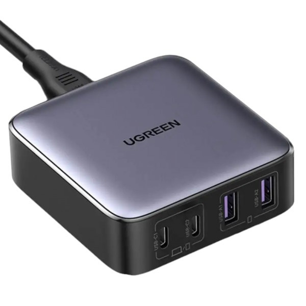 Фото - Сетевое зарядное устройство UGREEN CD327 4xUSB 65W (2хUSB-C+2xUSB-A) (90747)