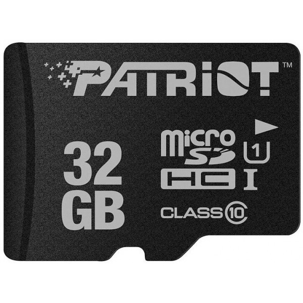 Фото - Карта памяти Patriot MicroSDHC 32GB UHS-I Class 10 LX (PSF32GMDC10)