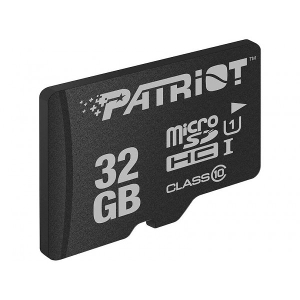 Фото - Карта памяти Patriot MicroSDHC 32GB UHS-I Class 10 LX (PSF32GMDC10)