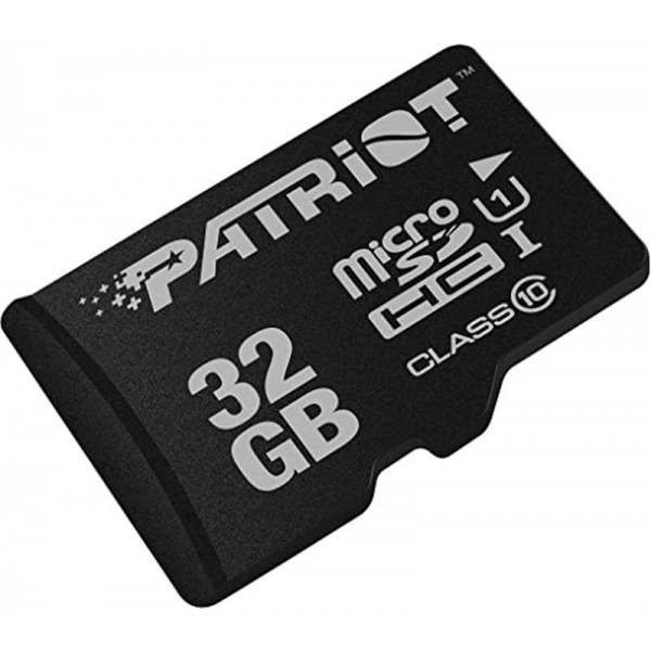 Фото - Карта памяти Patriot MicroSDHC 32GB UHS-I Class 10 LX (PSF32GMDC10)
