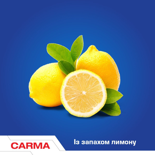 Фото - Средство для ручного мытья посуды Carma дой-пак 400 мл Лимон (4820204702212)
