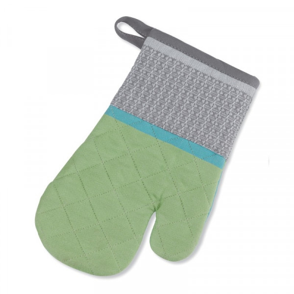 Фото - Прихватка-рукавица Kela Carla Mini-Ecken Green 28х18 см (12273)