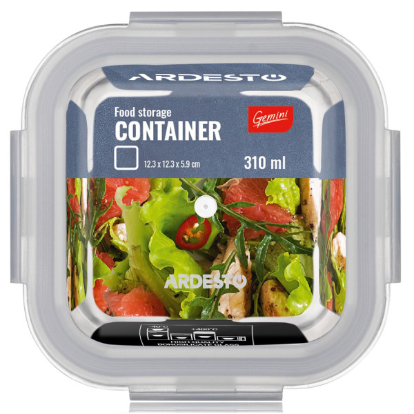 Фото - Емкость для хранения Ardesto Gemini 0.31 л (AR1230BSQ)