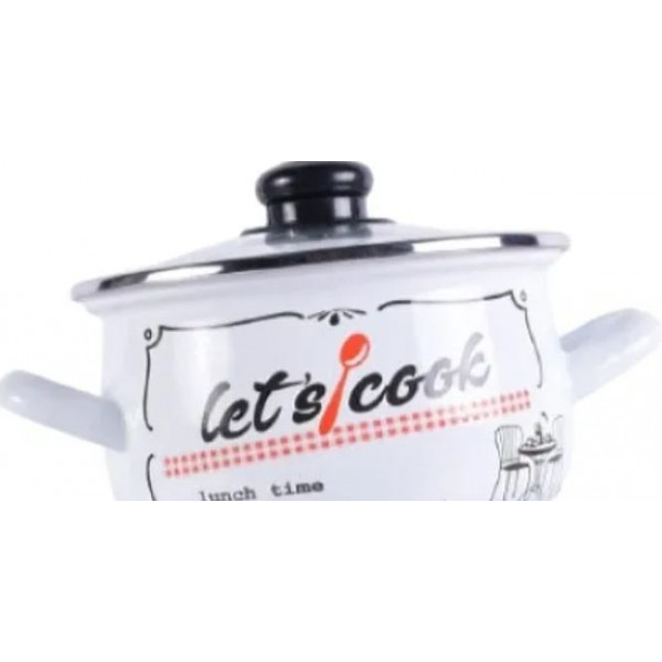 Фото - Кастрюля Gusto Lets Cook White 22 см 5.1 л (GT-T-122-LCW)