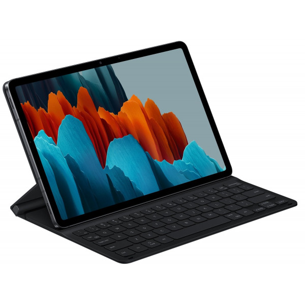 Фото - Уценка - Чехол-клавиатура для планшета Samsung Book Cover Keyboard Slim for Galaxy Tab S7 (T875) Black (EF-DT630BBRGRU)