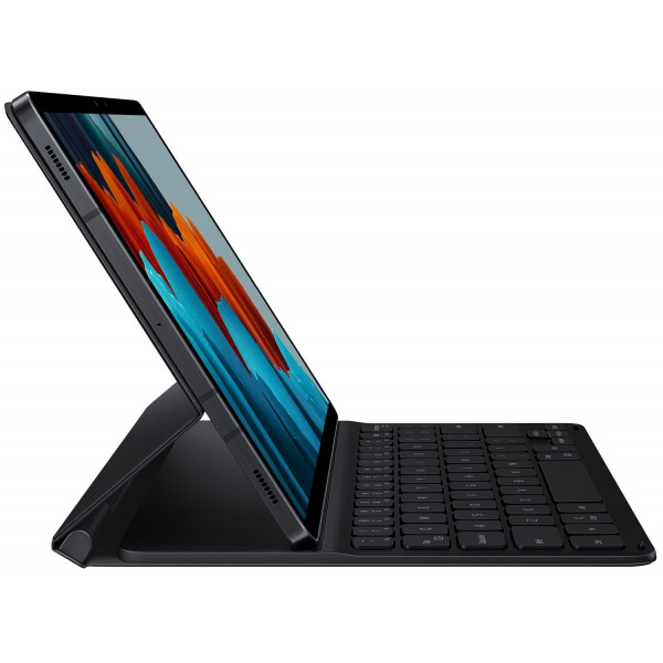 Фото - Уценка - Чехол-клавиатура для планшета Samsung Book Cover Keyboard Slim for Galaxy Tab S7 (T875) Black (EF-DT630BBRGRU)