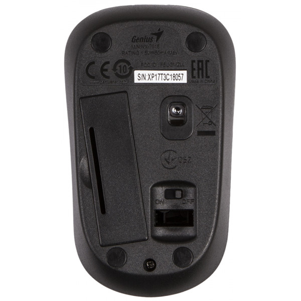 Фото - Клавиатура+мышь беспроводная Genius SlimStar 8008 Black WL Ukr (31340001413)