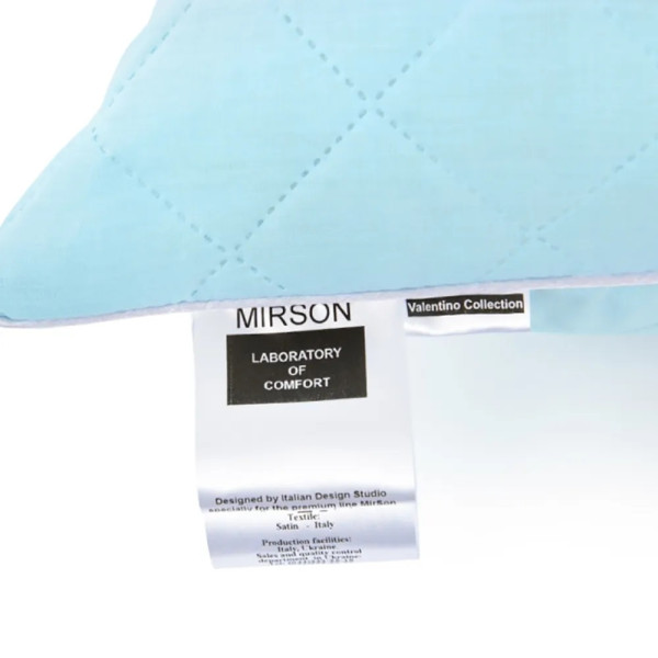 Фото - Подушка стандартная MirSon шерстяная 1214 Valentino Premium Средняя 60х60 см (2200001517608)