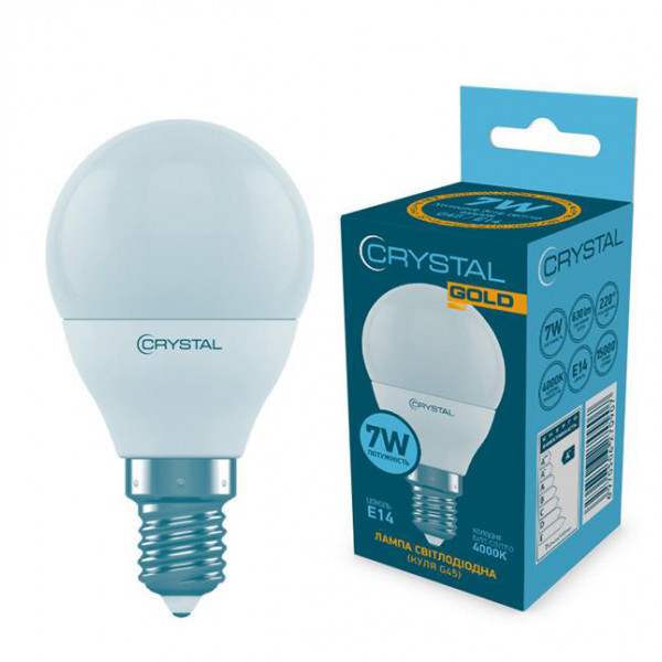 Фото - Лампочка светодиодная Crystal Gold 10W Е27 4000K A60 (A60-015)