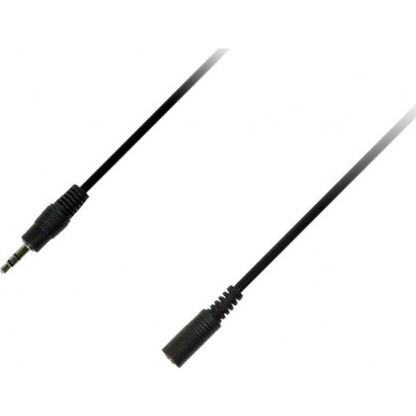 Фото - Кабель 3.5 мм - 3.5 мм Piko AUX 3.5mm M - 3.5 F 1.5m (1283126473937)