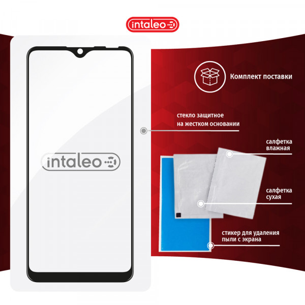 Фото - Защитное стекло для смартфона Intaleo Intaleo Full Glue for ZTE Blade 20 Black (1283126504631)