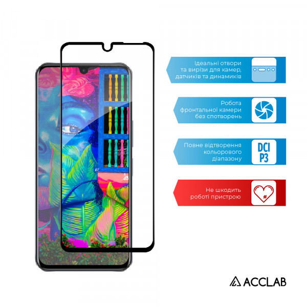 Фото - Защитное стекло для смартфона ACCLAB Full Glue for Infinix Note 11 (1283126535062)
