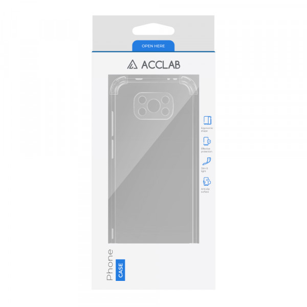 Фото - Чехол для смартфона ACCLAB Shockproof for Xiaomi Poco X3 (1283126554087)