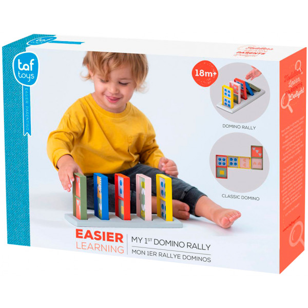 Фото - Настольная игра (3-4 года) Taf Toys Саванна - Мое первое домино (12865)