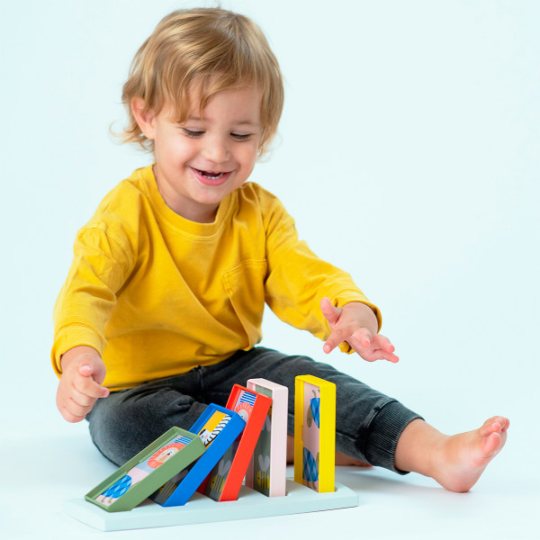 Фото - Настольная игра (3-4 года) Taf Toys Саванна - Мое первое домино (12865)