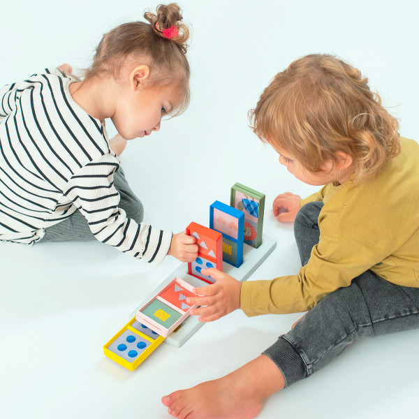 Фото - Настольная игра (3-4 года) Taf Toys Саванна - Мое первое домино (12865)